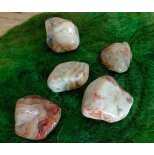 Agat, Eld Br�nd Polerad Kristall