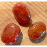 Agat, Eld Br�nd Polerad Kristall