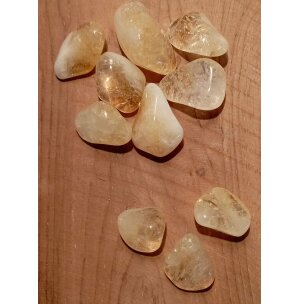 Citrin, Br�nd trumlad sten