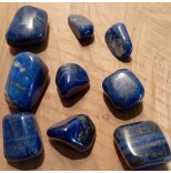 Lapis lazuli, trumlad sten