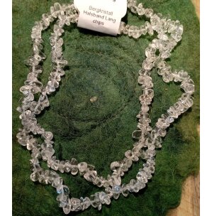 Bergkristall Halsband, chips