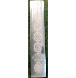 Selenit Chakra Platta