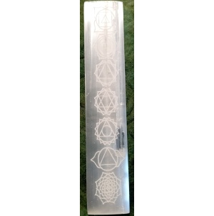 Selenit Chakra Platta
