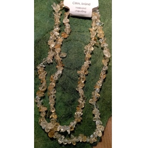 Citrin br�nd chips halsband