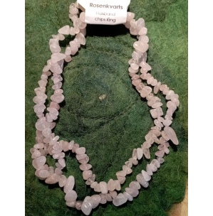 Rosenkvarts, halsband